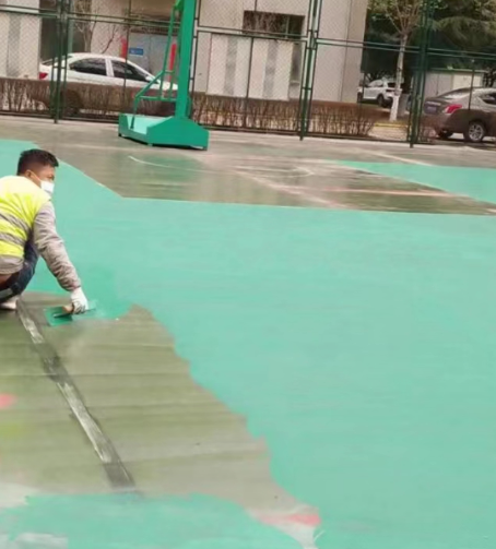 梧州球场地面翻新